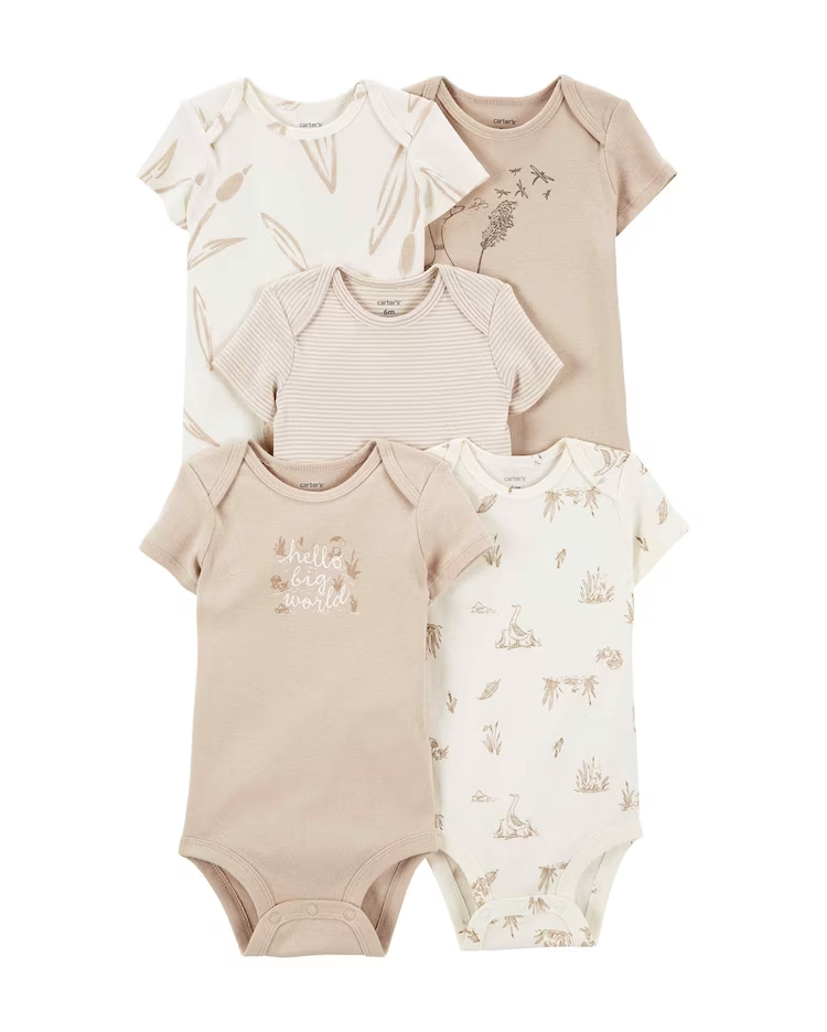 Kit body bebê 10 peças sortidas hello big world multicor | Babycare